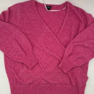 Torrid Vegan Cashmere Pullover Surplice Sweater
